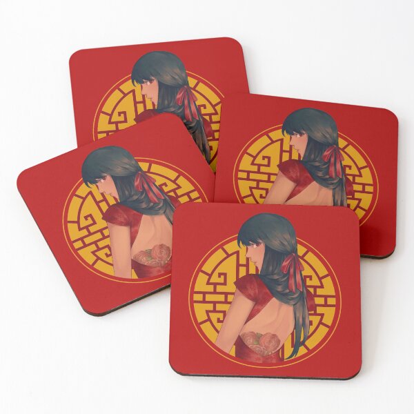 Item preview, Tattoo girl with chinese traditional clothing qipao designed and sold by zyeph.