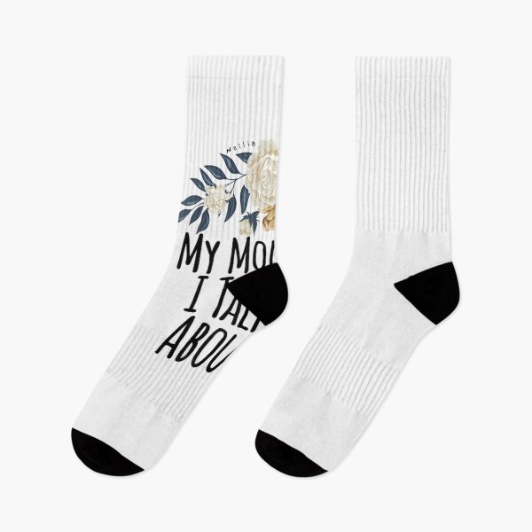 Item preview, My Mom And I Talk Shit About You Funny Floral Flowers Gift designed and sold by No6Group.