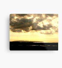 View From The Abandoned School House Metal Print