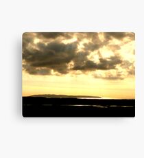 View From The Abandoned School House Canvas Print