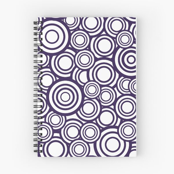 Item preview, Purple,concentric,circles,rings,pattern designed and sold by yougalore.
