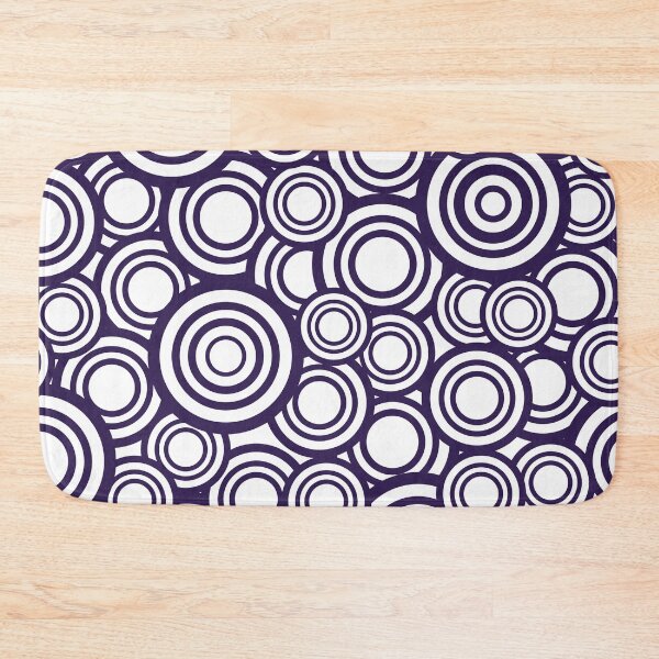 Item preview, Purple,concentric,circles,rings,pattern designed and sold by yougalore.
