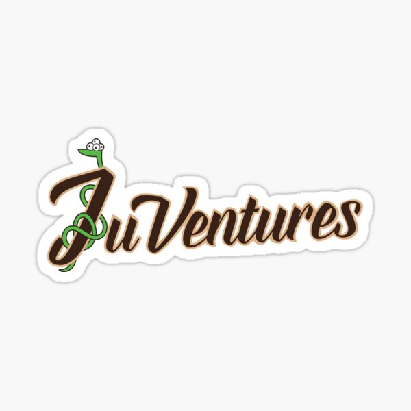 JuVentures - Logo transparent Sticker