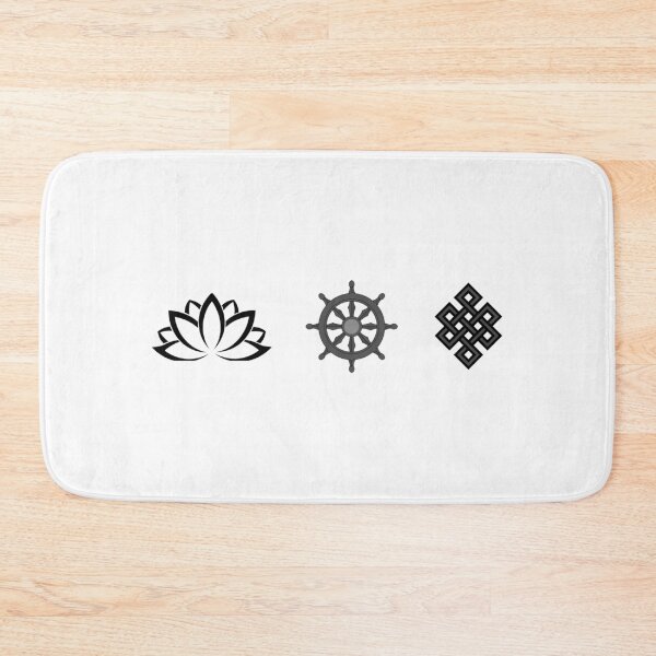 Item preview, Lotus Flower, Dharma Wheel, and Endless Knot designed and sold by jwdolgos.