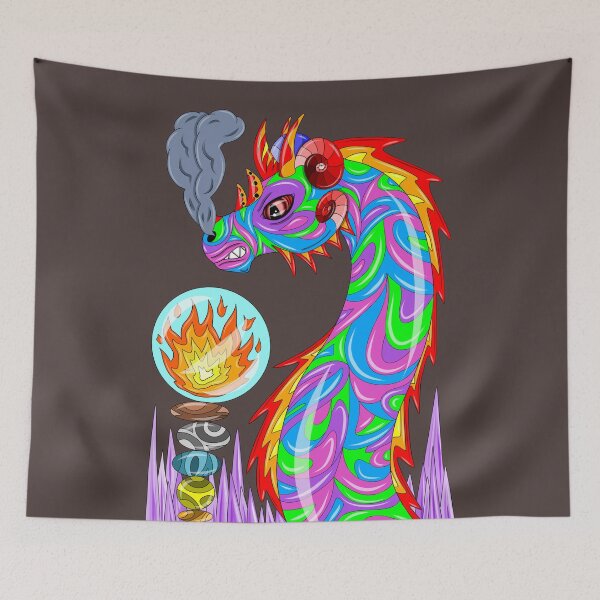 Item preview, Mythical Dragon designed and sold by Melanie Jeyakkumar.