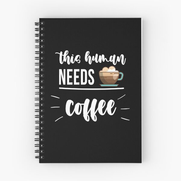 Item preview, This Human Needs Coffee: Funny Sarcastic Coffee Lover designed and sold by Tweizy.