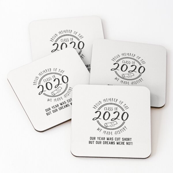 Item preview, Proud Member Class of 2020 We Made History Our Year Was Cut Short Graduate Graduation Senior Gift idea designed and sold by clothesy7.