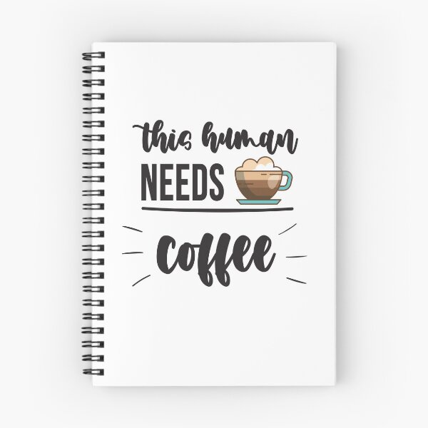 Item preview, This Human Needs Coffee: Funny Sarcastic Coffee Lover designed and sold by Tweizy.
