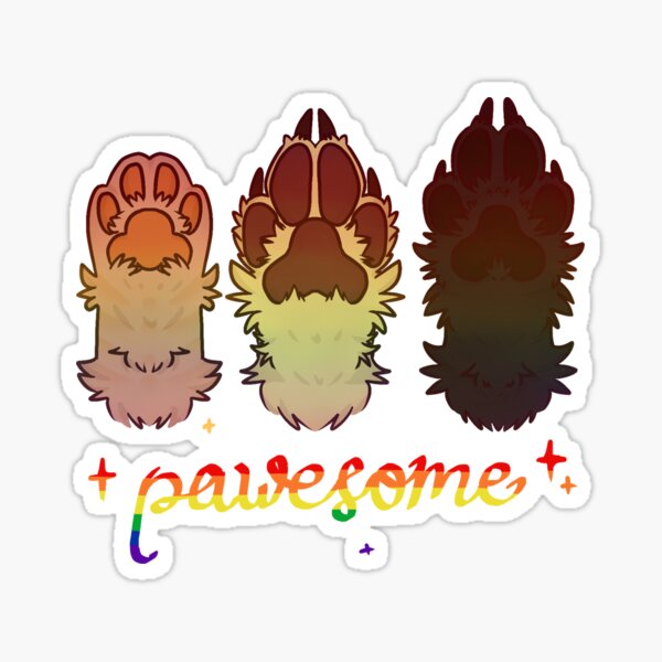 Item preview, Pawesome LGBTQ designed and sold by DRMaui.