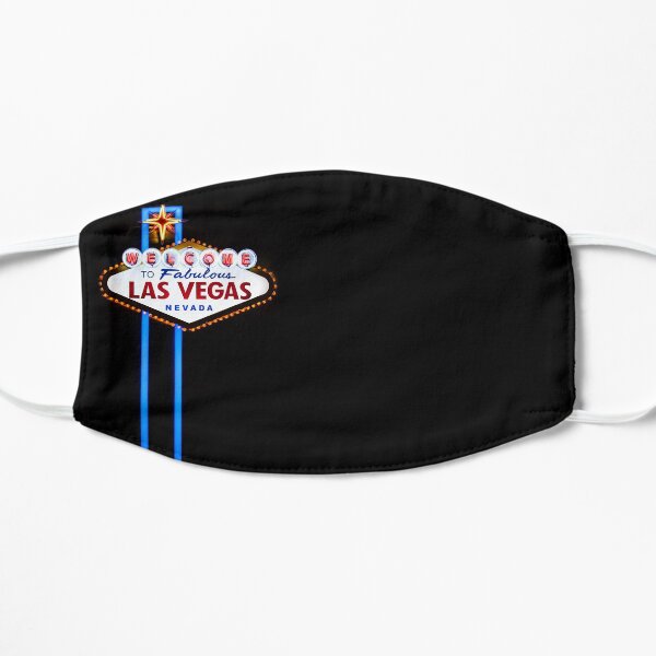 Las Vegas Welcome Sign Neon Mask