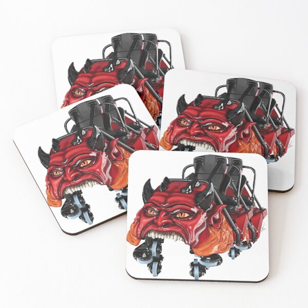 Item preview, Jersey Devil Coaster Six Flags Great Adventure designed and sold by ThemeParksVisionArt ..