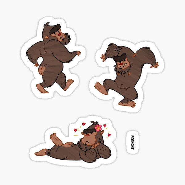 Sasquatch Sticker
