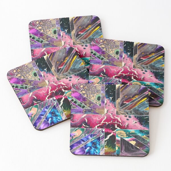 Item preview, UNION JACK - Fluid Art Collage designed and sold by Gccartworks.