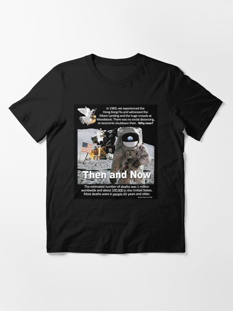 Thumbnail 2 of 7, Essential T-Shirt, Then and Now designed and sold by ayemagine.