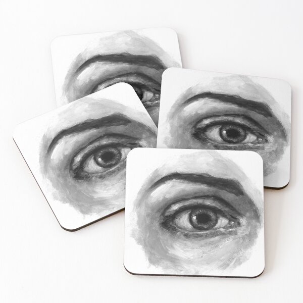 Item preview, Eye - black and white art designed and sold by primawm.