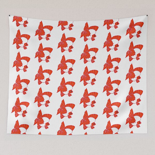 Item preview, Ryukin Red and White Goldfish designed and sold by Nosnah.