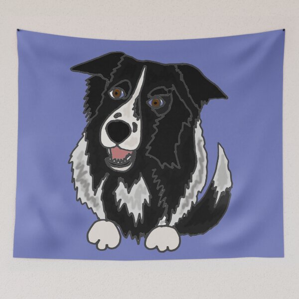 Item preview, Cool Funny Border Collie Art designed and sold by Nature's Fancy.