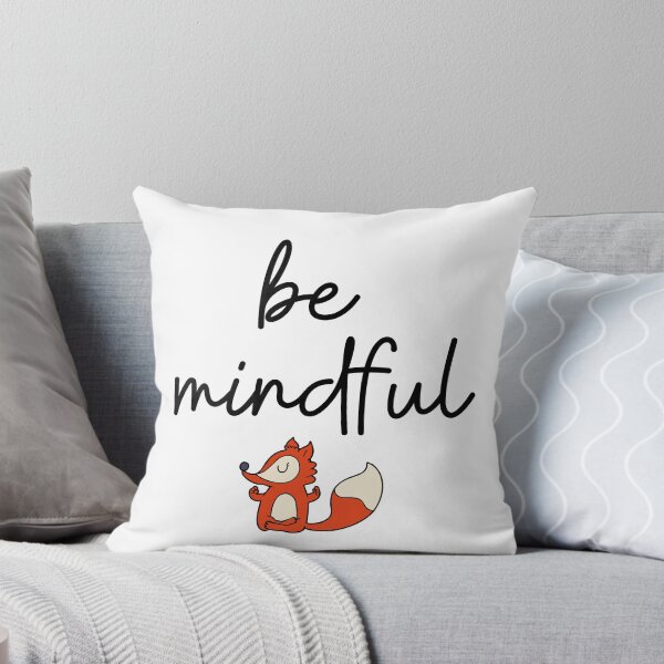 Item preview, Little Fox Yoga Be Mindful Meditation designed and sold by Mars Babe.
