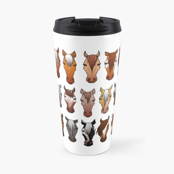 Horses Travel Mug