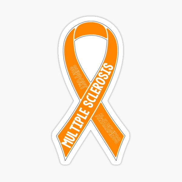 2 Piece Set Multiple Sclerosis Awareness Thanks for Your Support Card W  Elastic Band Bracelet Raise Awareness Gifts, MS, Autoimmune, Orange - Etsy