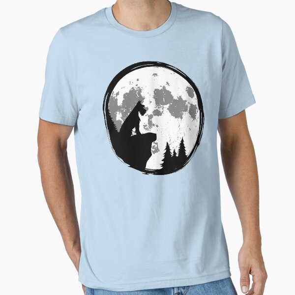 Schnauzer Moon Essential T-Shirt