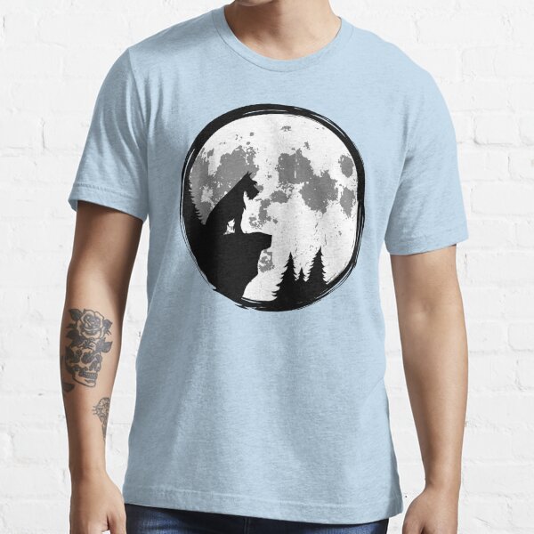 Schnauzer Moon Essential T-Shirt