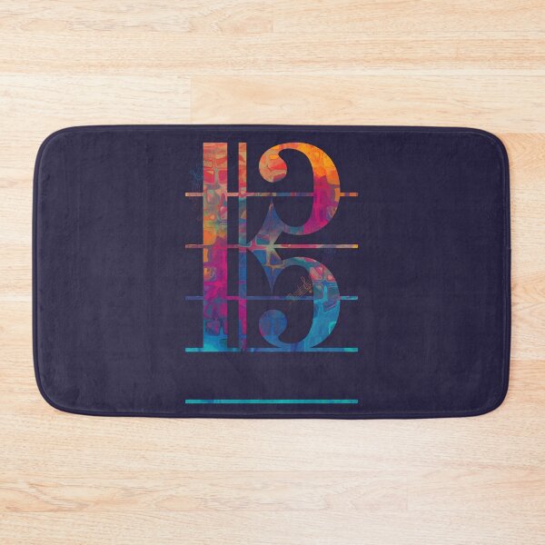 Item preview, Tenor Clef Color designed and sold by leandrojsj.