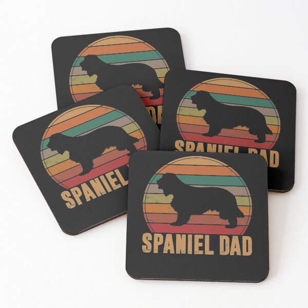 Item preview, Retro Spaniel Dad Gift Dog Owner Pet English Cocker Father designed and sold by Nikolaienko Artem.