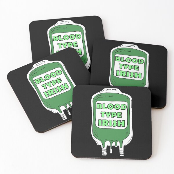 Item preview, Irish is my blood type designed and sold by Alex-Creare.
