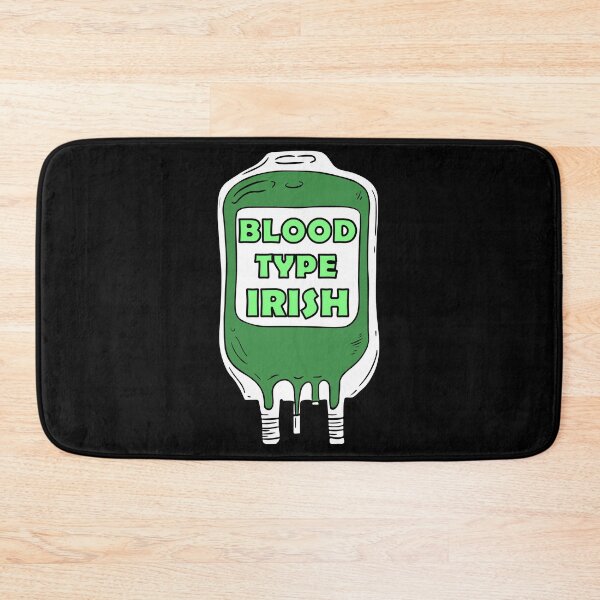 Item preview, Irish is my blood type designed and sold by Alex-Creare.