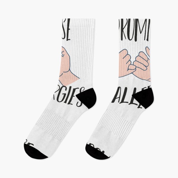 Item preview, I Promise It's Allergies Simple Funny Quote with Pinky Promise Hands Graphic illustration  designed and sold by MerchSpot.
