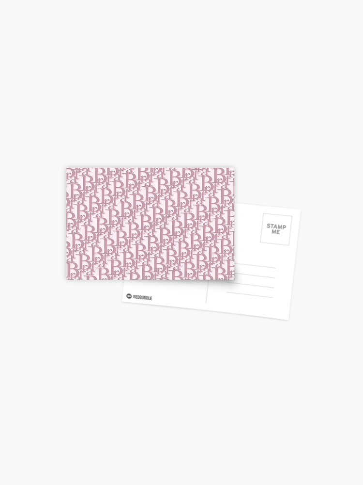 Brat Y2K Pink Monogram Scarf for Sale by Dior-Bunny