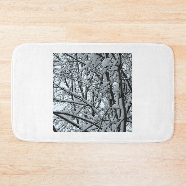 Item preview, Snowstorm on tree branches in Chicago designed and sold by djrunnels.