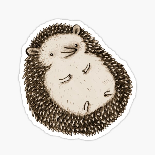 Item preview, Plump Hedgehog designed and sold by Sophie Corrigan.