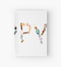 New Age Kristalle und Edelsteine, die Happy ausdrücken Notizbuch