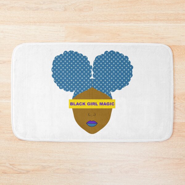 Item preview, Black Girl Magic Afro Puffs Polka Dots designed and sold by blackartmatters.