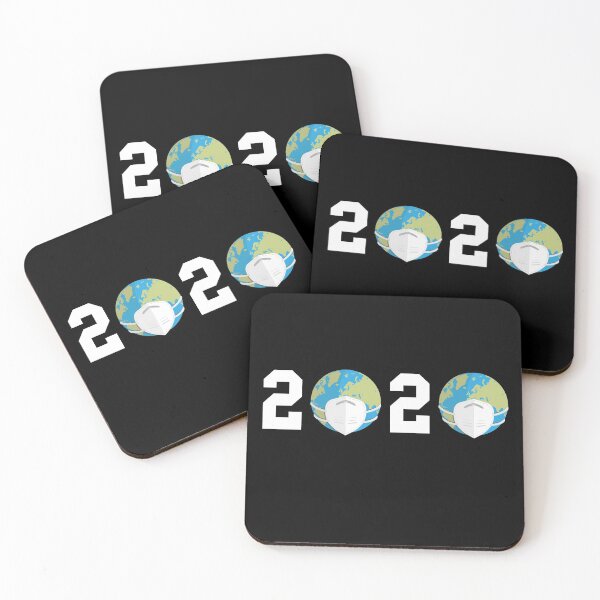 Item preview, Great Design Earth With Mask, We will get through this pandemic,  Funny design for to wear in quarantine time designed and sold by PrintOfi.