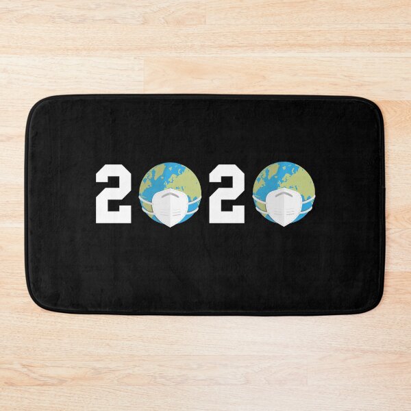 Item preview, Great Design Earth With Mask, We will get through this pandemic,  Funny design for to wear in quarantine time designed and sold by PrintOfi.