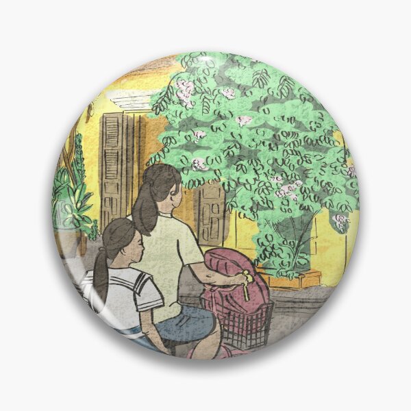 Item preview, Hoi An street scene colorful illustration designed and sold by NaliniLe.