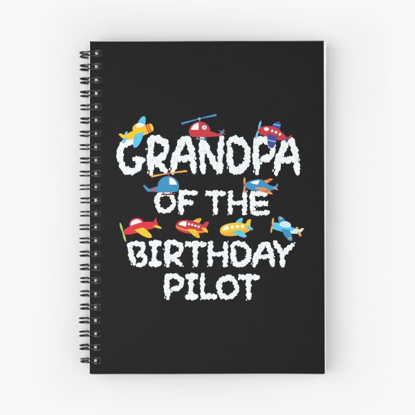 Item preview, Grandpa Of The Birthday Pilot Kid Aviator B-day Party product designed and sold by Grabitees.