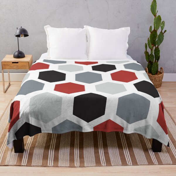 Item preview, Red Geometric Pattern designed and sold by lizmcginn.
