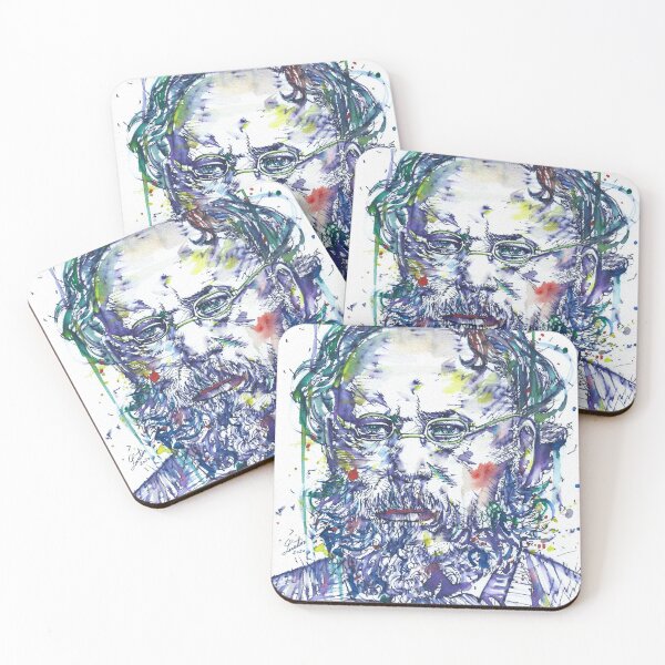 Item preview, PIERRE-JOSEPH PROUDHON watercolor and ink portrait designed and sold by lautir.