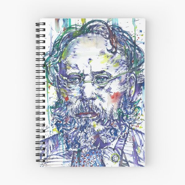 Item preview, PIERRE-JOSEPH PROUDHON watercolor and ink portrait designed and sold by lautir.