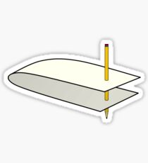 Worm Hole Simplified Sticker