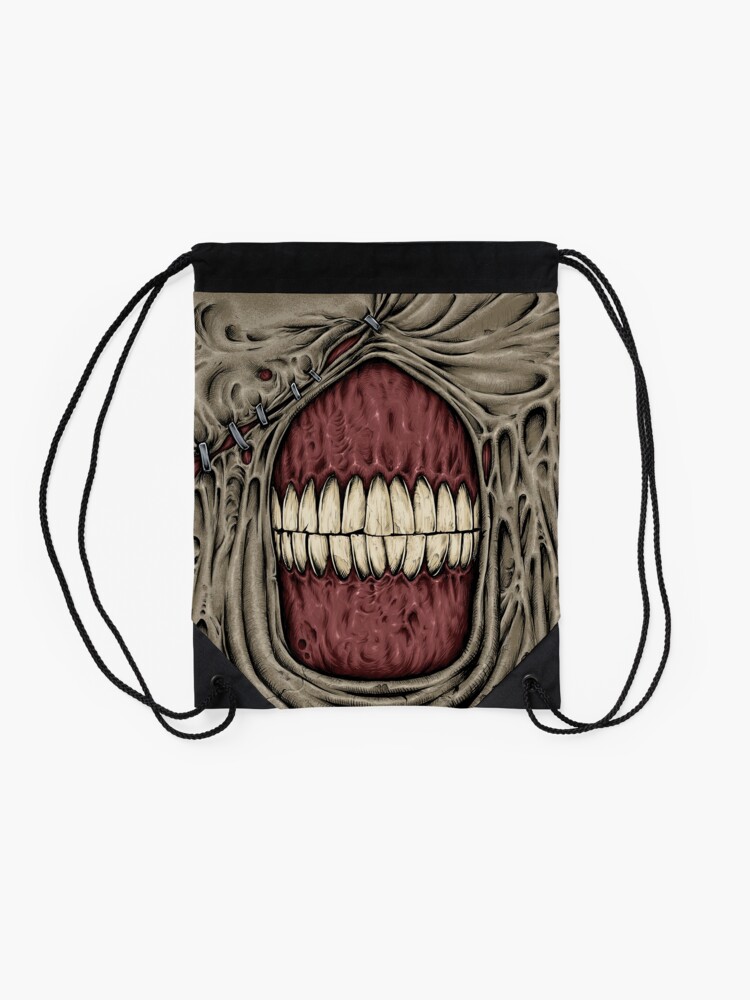 Alternate view of Face of NEMESIS Drawstring Bag
