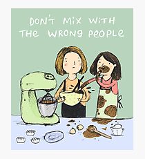 Baking Advice Photographic Print