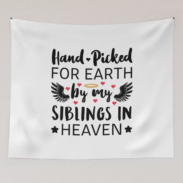 Item preview, Hand Picked For Earth By My Siblings In Heaven - Newborn Outfit Cute baby bodysuit designed and sold by T-shirt For You.