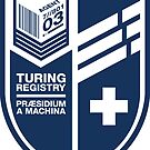Turing Registry Insignia - Blue by WolfeCreative