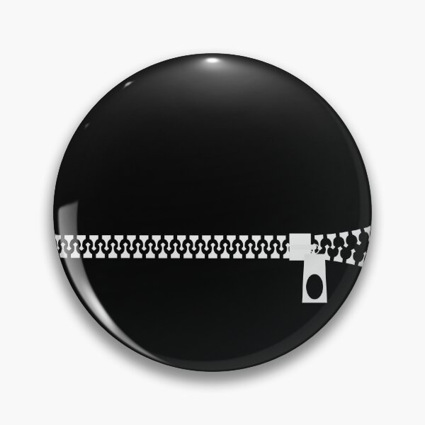 Item preview, White Zipper in Black designed and sold by Roy Store.
