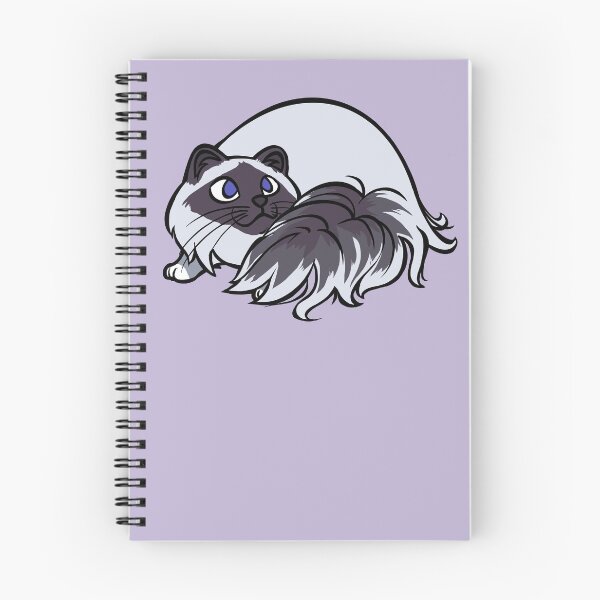 Item preview, All Curled Up--Birman Style designed and sold by RJKpoyp.